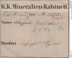 Etiketten zu Augit-Fassait (NHMW-MIN-Ao387)